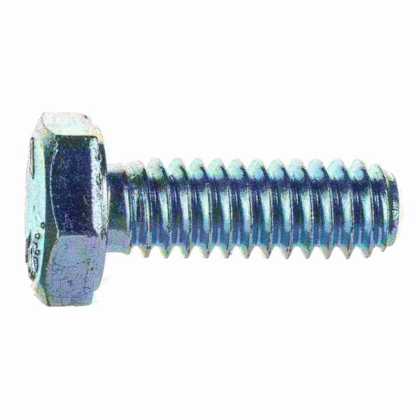 Midwest Fastener Grade 5, 1/4"-20 Hex Head Cap Screw, Zinc Plated Steel, 3/4 in L, 12 PK 933882